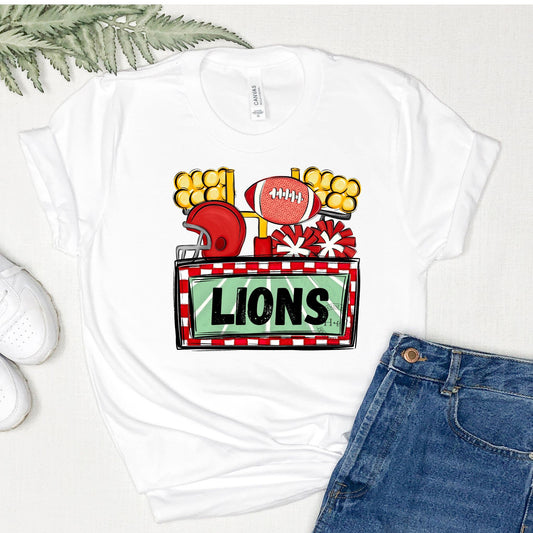 Lions (Red) Friday Night Lights (Direct To Film)