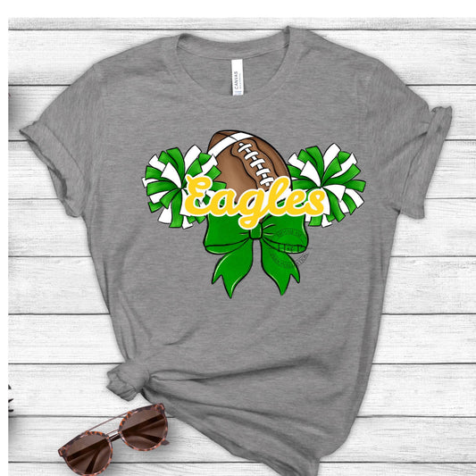 Eagles Football Bow (Direct To Film)