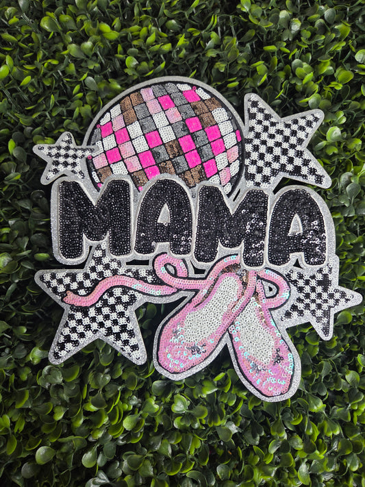 Dance MAMA Sequin Patch