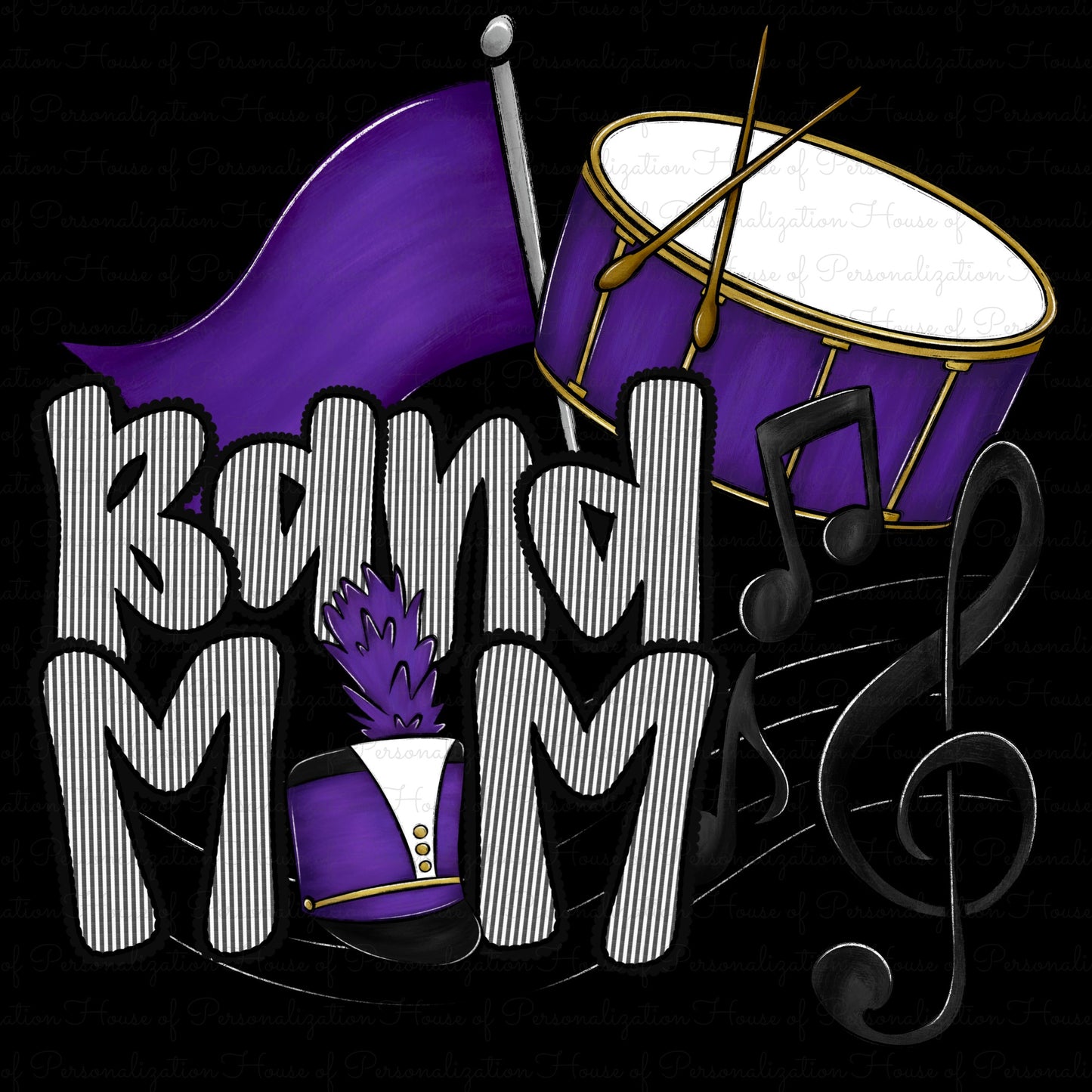 Band Mom Theme (Purple) (Direct To Film)