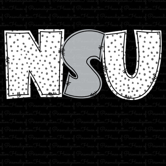 NSU Doodle Letters (Direct To Film)
