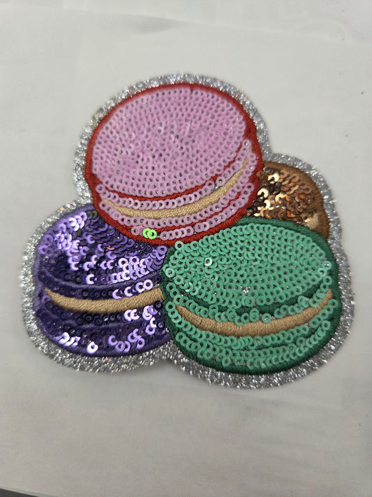 Sequin Macaroon Patch