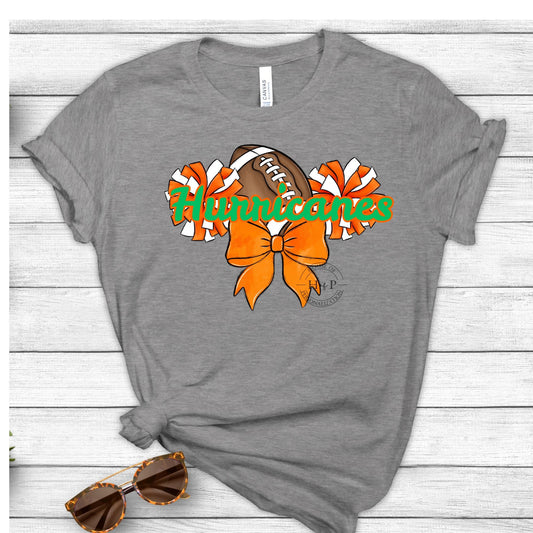 Hurricanes Football Bow (Direct To Film)