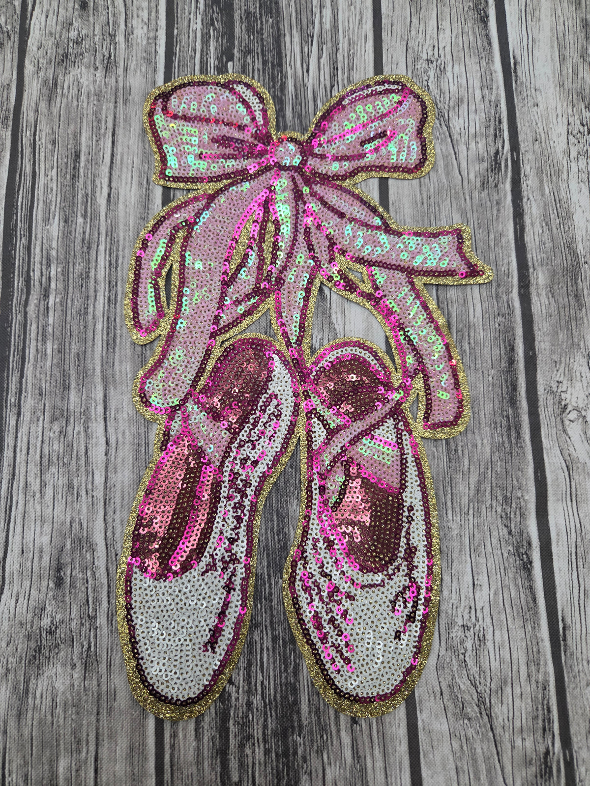 Ballet Slipper Sequin Patch