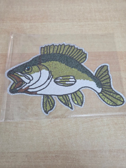 Fish Sequin Patch