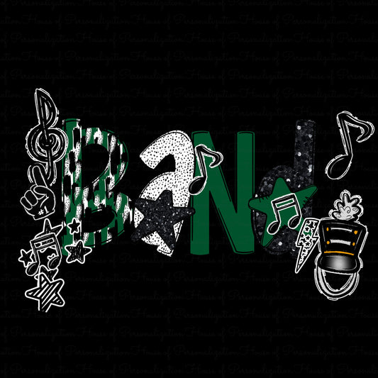 Band Doodle (Green) (Direct To Film)