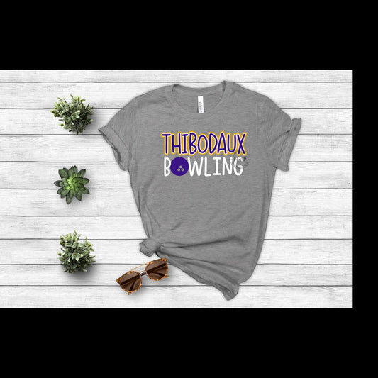 Thibodaux Bowling DTF Transfer