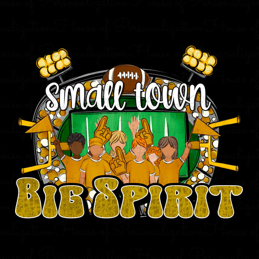 Small Town Big Spirit Fans Gold (Direct To Film)