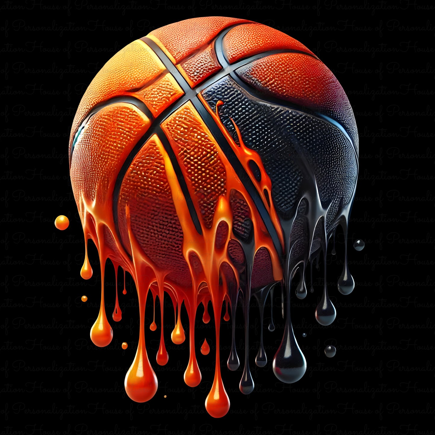 Basketball Drip DTF Transfer