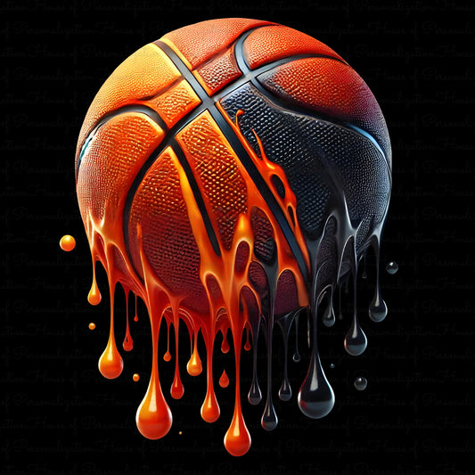 Basketball Drip DTF Transfer