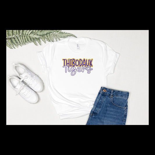 Thibodaux Tigers DTF Transfer