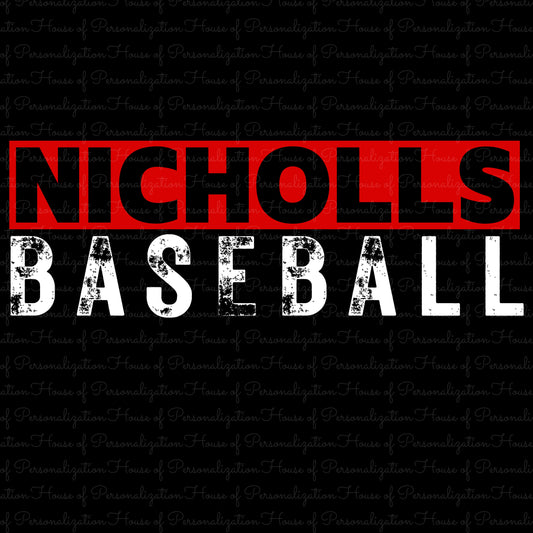 Nicholls Baseball (Direct To Film)