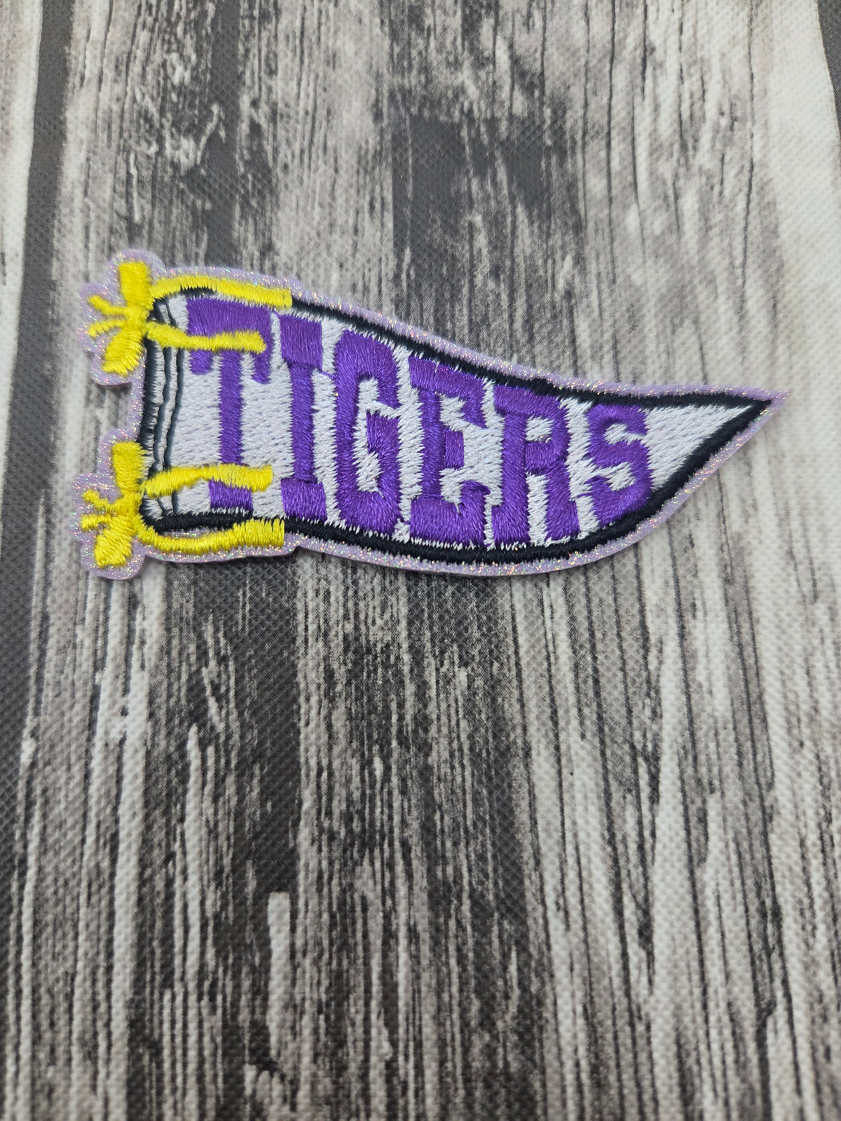 Tigers Flag Embroidered Patch