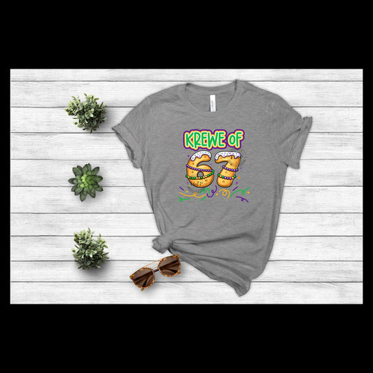 Krewe of 6 7 DTF Transfer