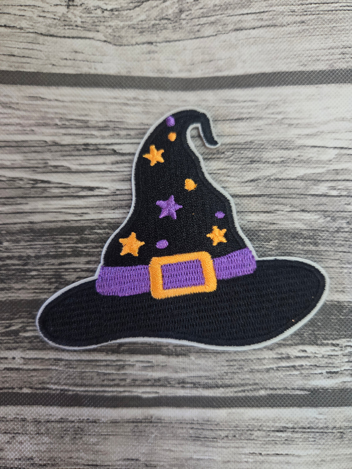 Witches Hat Embroidered Patch