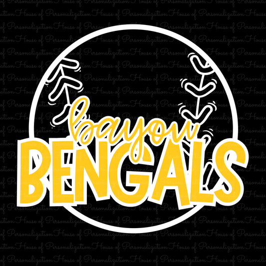 Bayou Bengals Gold w/Ball (Direct To Film)