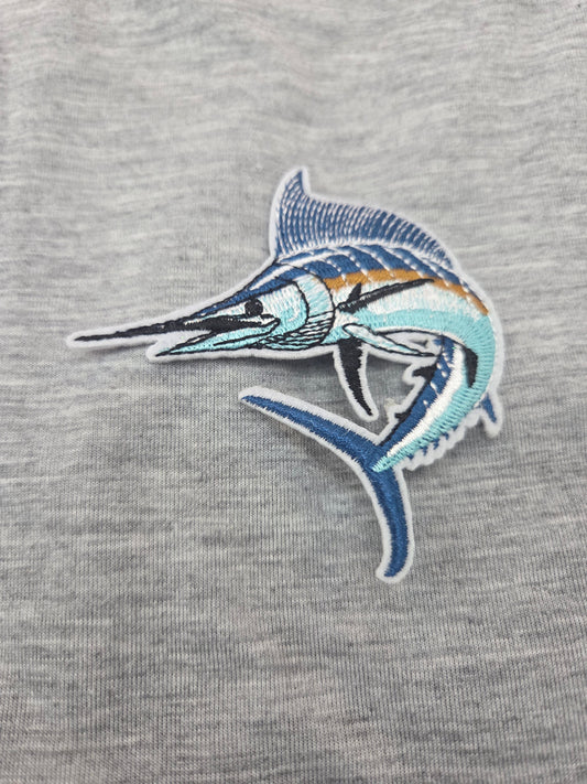 Embroidered Marlin Patch