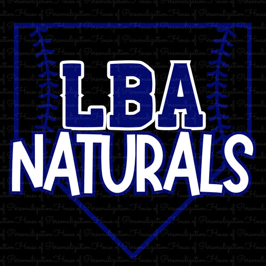 LBA Naturals Blue Plate (Direct To Film)