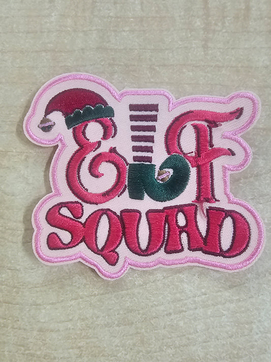 Elf Squad Embroidered Hat Patch