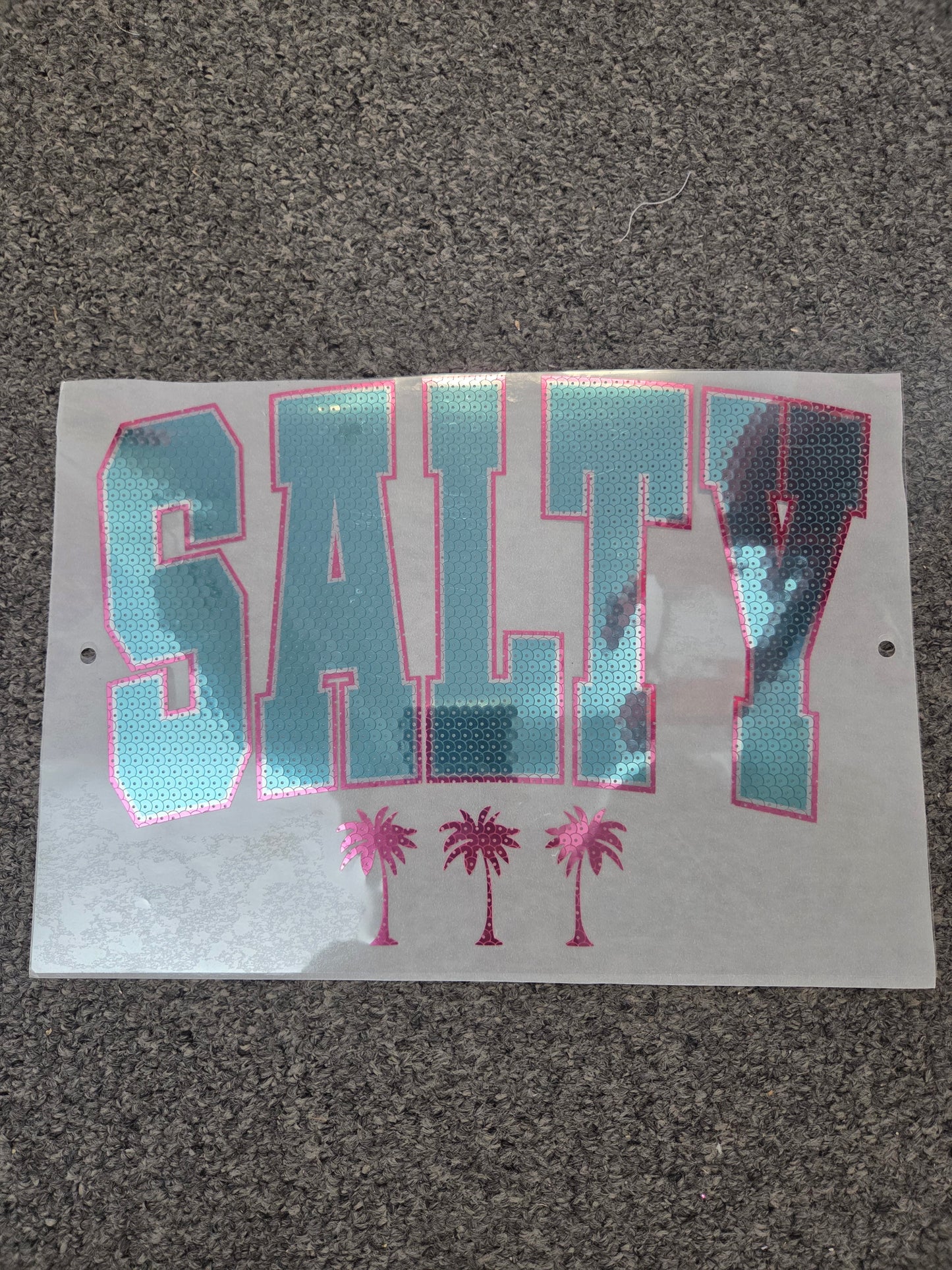 Spangled Salty Patch (10.5x8)