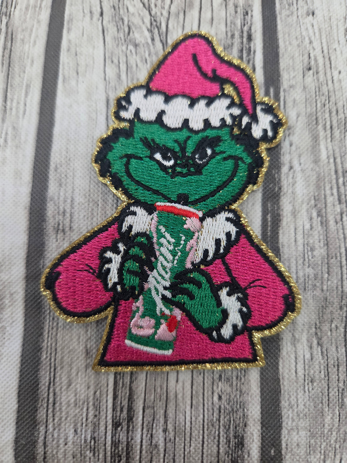 Alani Green Guy Embroidered Patch