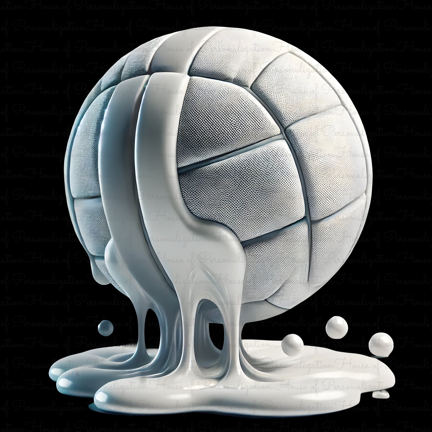 Volleyball Drip DTF Transfer