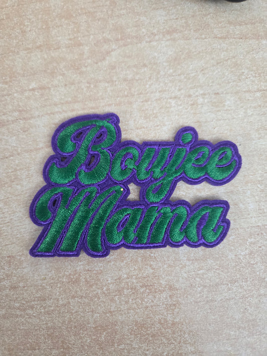 Boujee Mama Embroidered Patch