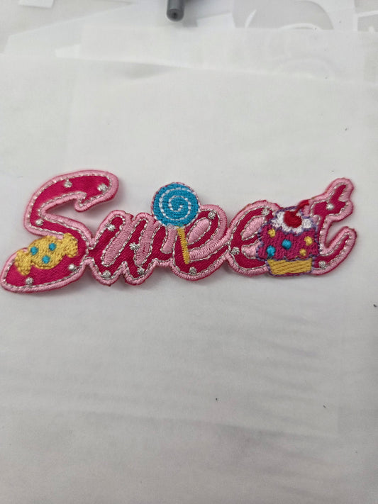 Embroidered Sweet Patch