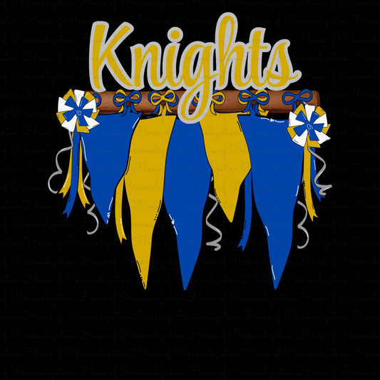 Knights Pom Banner (Direct To Film)