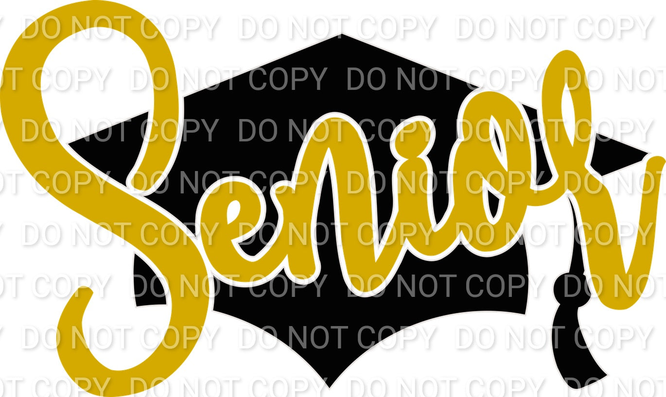 Senior with Grad Cap (Direct To Film)