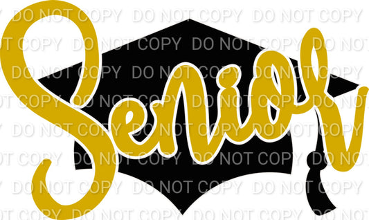 Senior with Grad Cap (Direct To Film)